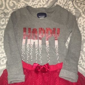 Girls thermal “Happy” shirt